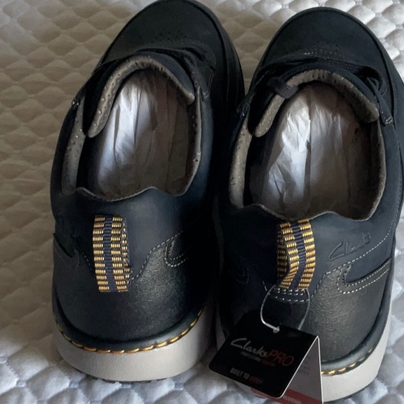Clarks Pro Men's Navy Sneakers - Picture 10 of 10